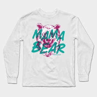 Mama Bear Pop Art © GraphicLoveShop Long Sleeve T-Shirt